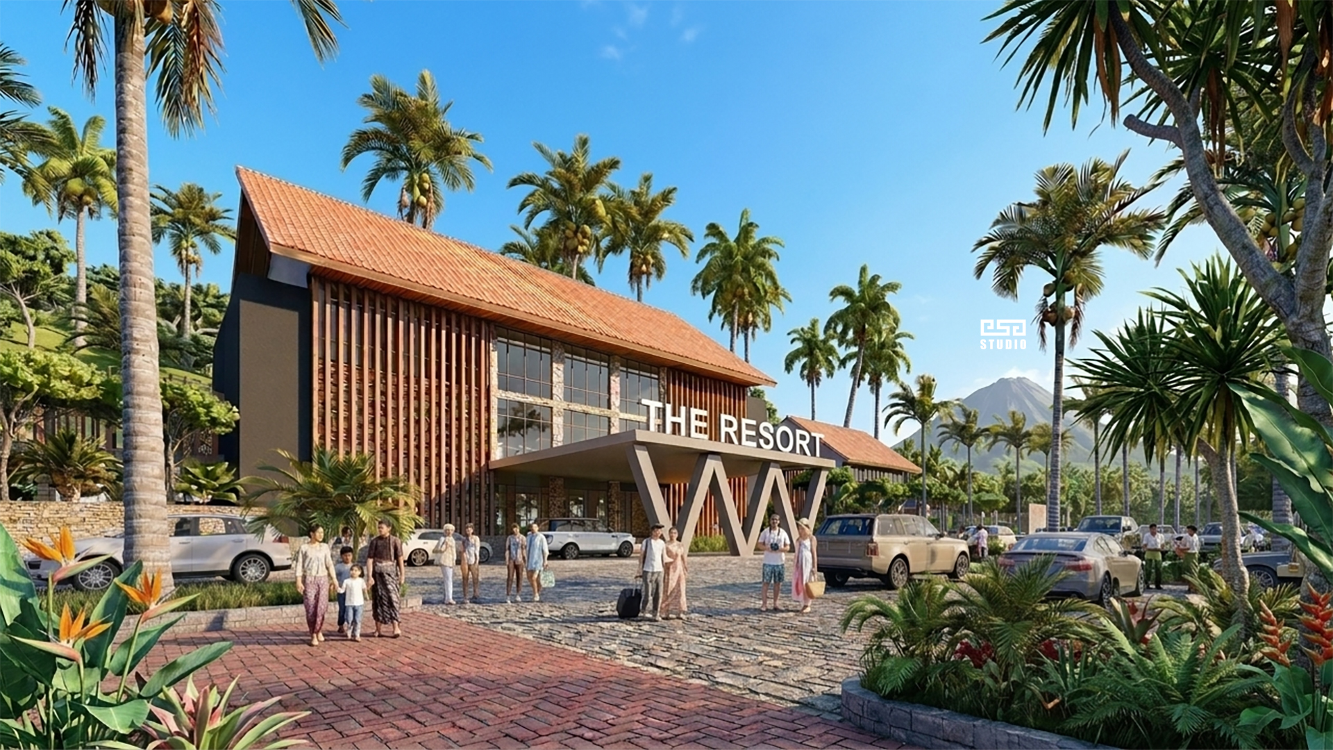 ESA STUDIO | Resort in Banten (concept) ESA STUDIO | Resort in Banten (concept)