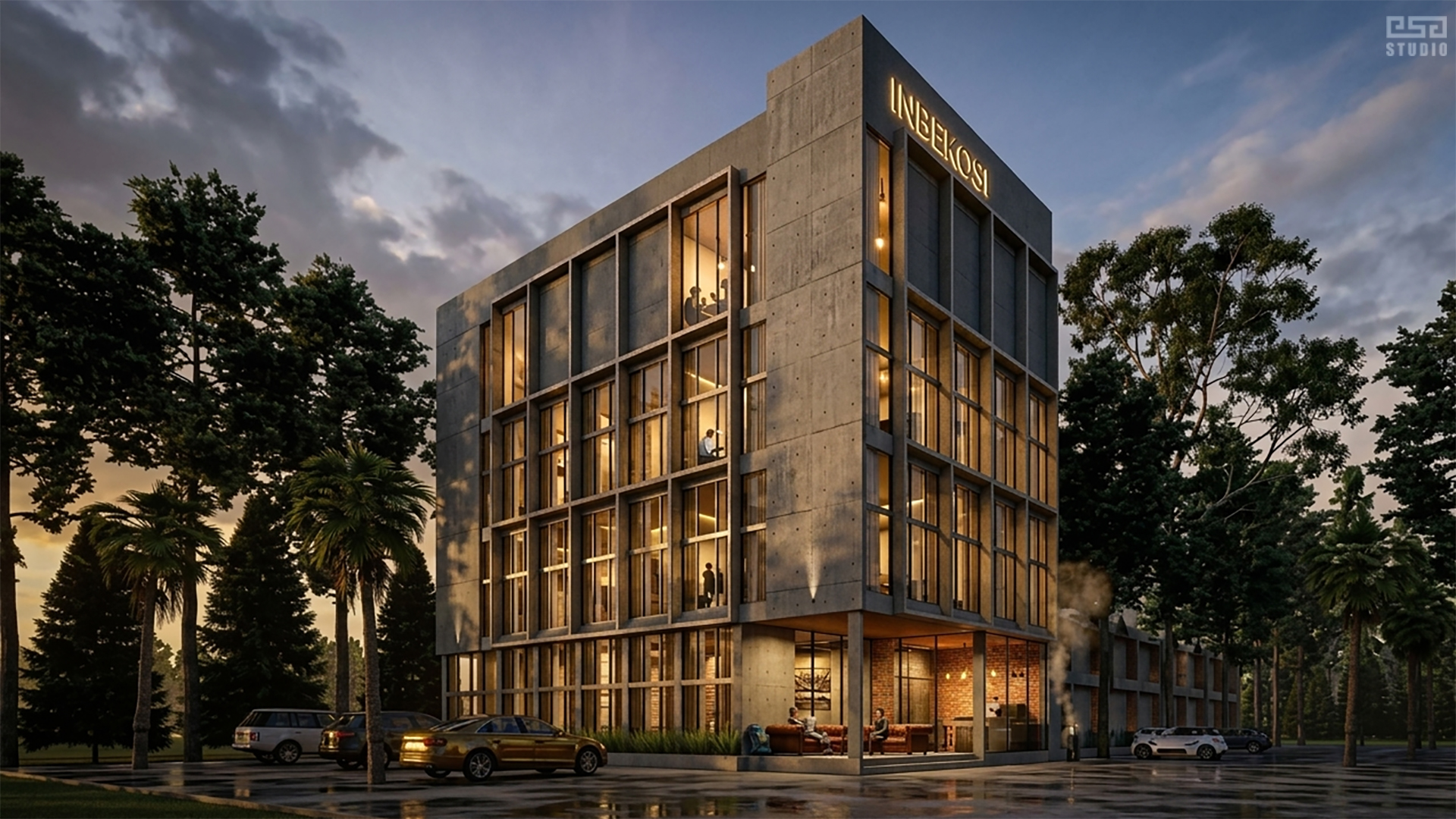 ESA STUDIO | Dormitory in Southern Bandung (concept) ESA STUDIO | Dormitory in Southern Bandung (concept)