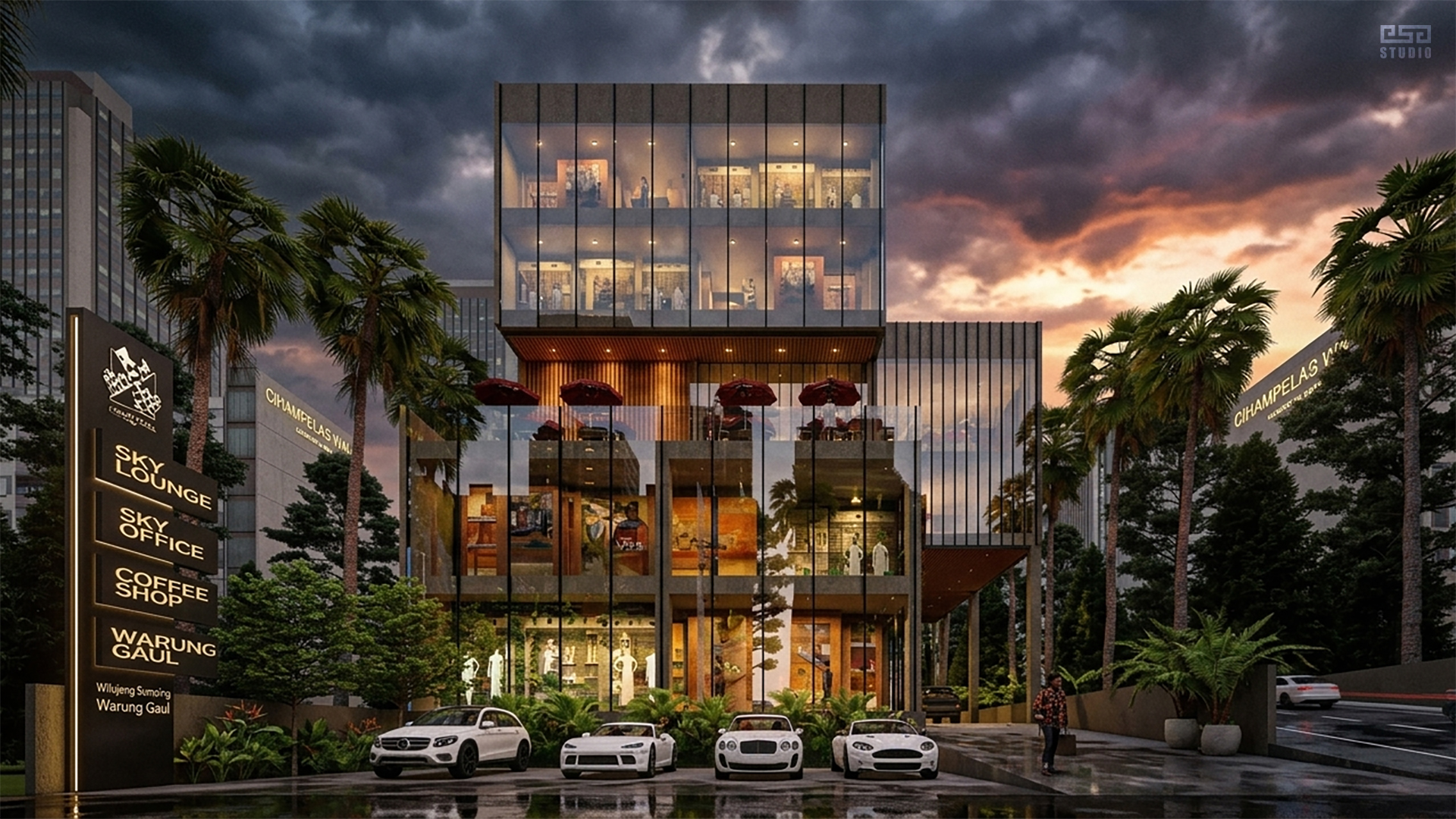 ESA STUDIO | Mixed-use shopping area in Northern Bandung (concept) ESA STUDIO | Mixed-use shopping area in Northern Bandung (concept)